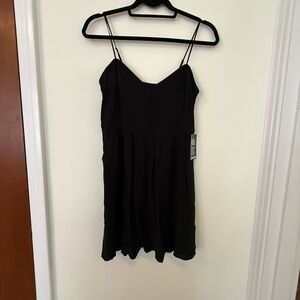 BRAND NEW WTG's - Express Black Skater Dress with 2 Pockets